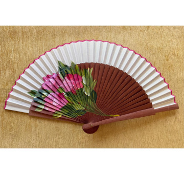 Abanico peral flores 2