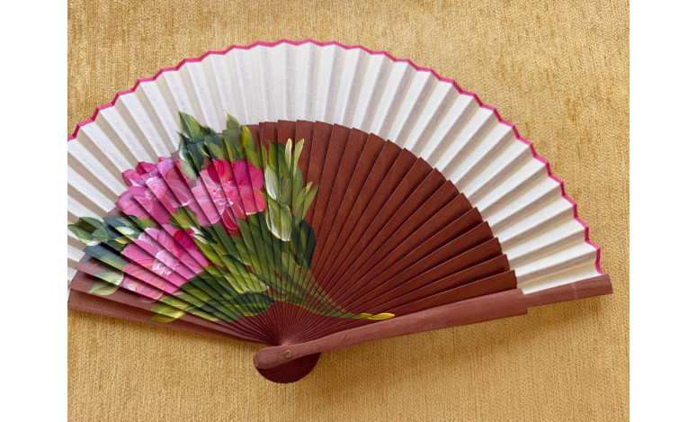 Abanico peral flores