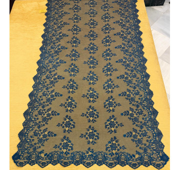 Mantilla máquina azul marino 120*240 2