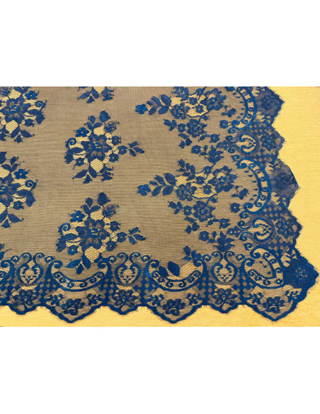 Mantilla máquina azul marino 120*240
