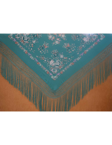 Mantón mano seda 140cm