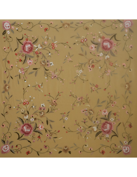 Mantón mano seda 115cm