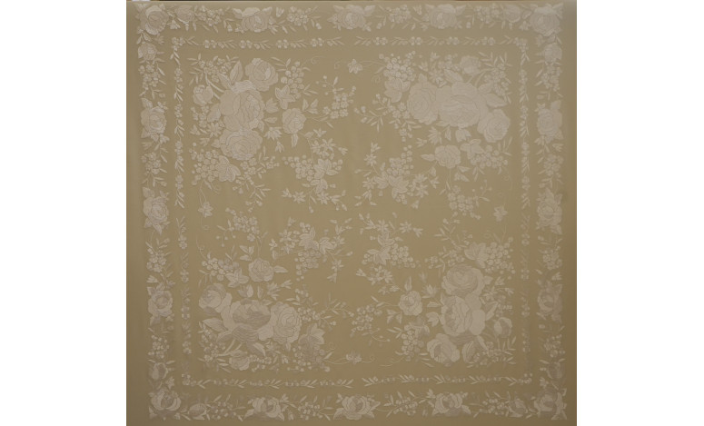 Mantón mano seda 140cm