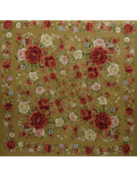 Mantón mano seda 140cm