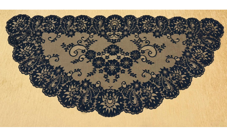 Mantilla media luna 80*160