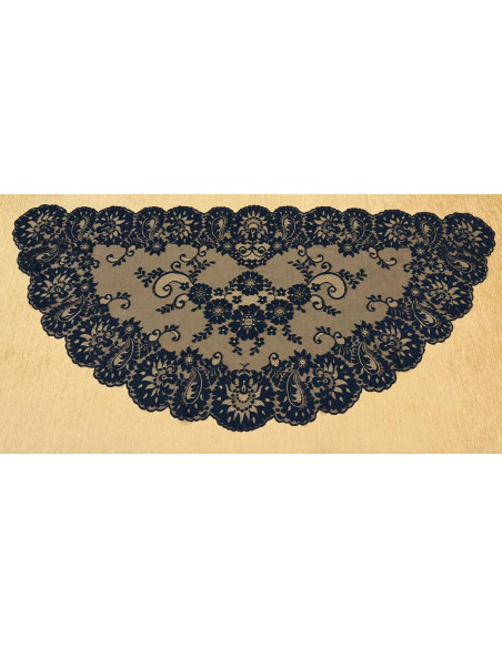 Mantilla media luna 80*160