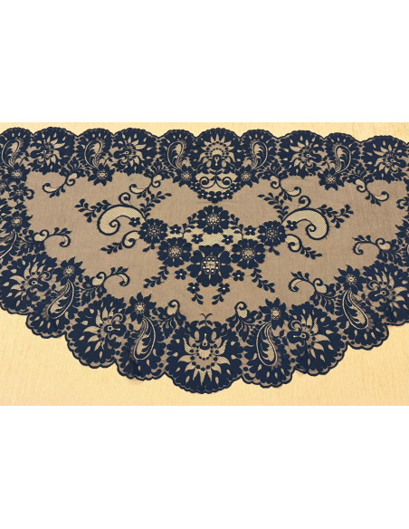 Mantilla media luna 80*160