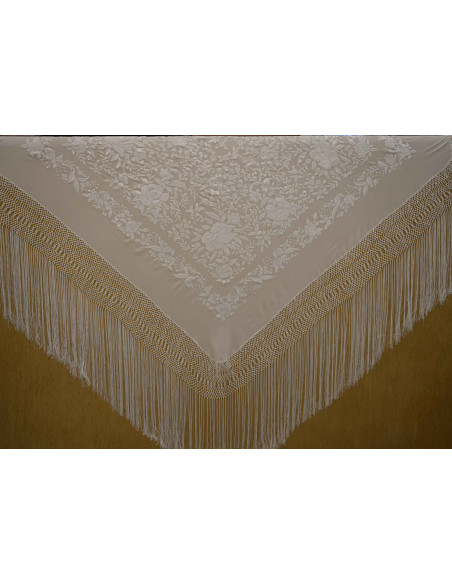 Mantón mano seda 140cm