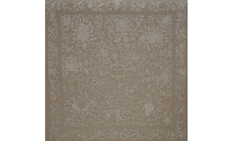 Mantón mano seda 140cm