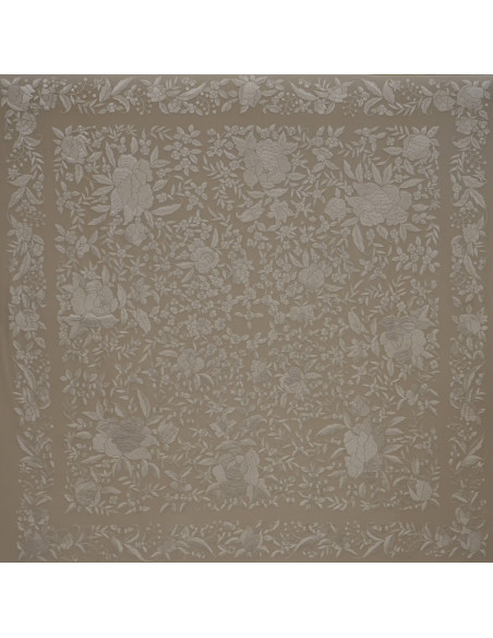 Mantón mano seda 140cm