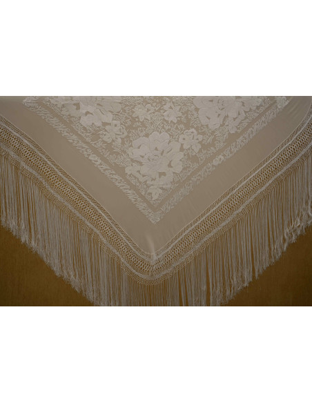 Mantón mano seda 140cm