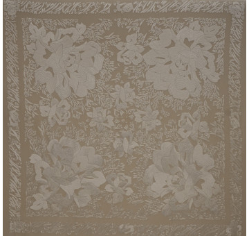 Mantón mano seda 140cm 2