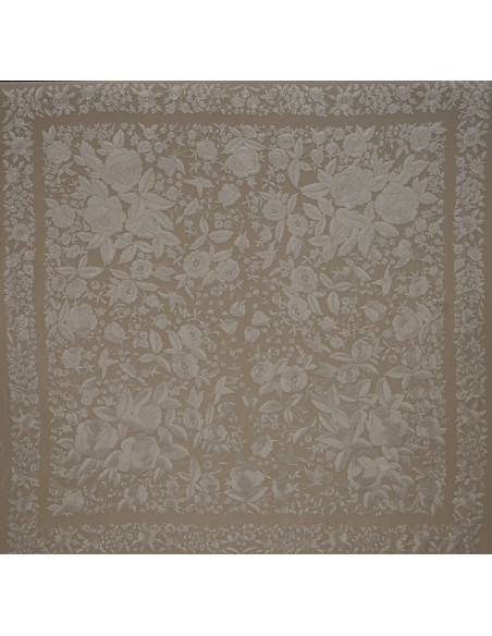 Mantón mano seda 140cm