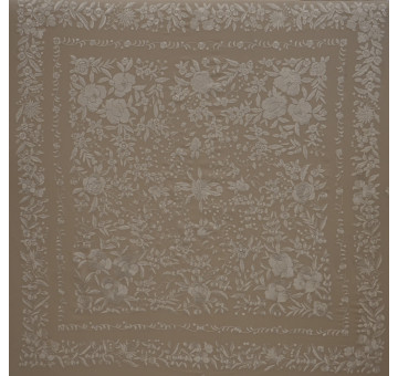 Mantón mano seda 140cm 2