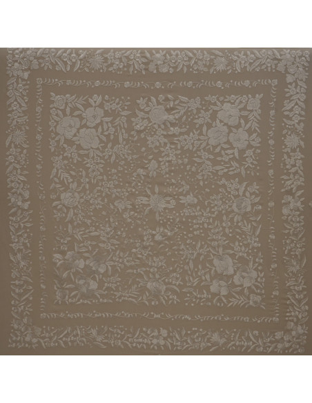 Mantón mano seda 140cm