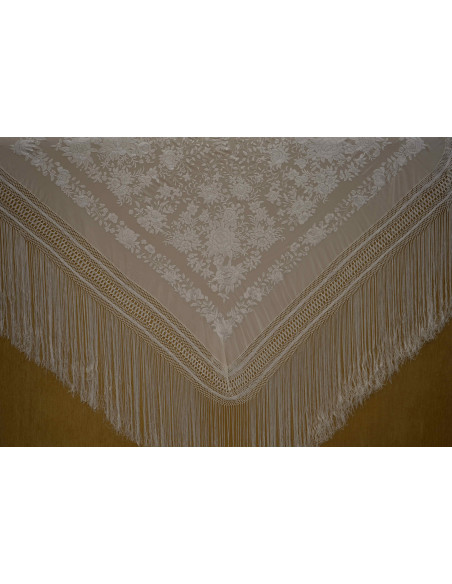 Mantón mano seda 140cm