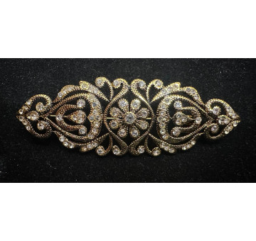 Broche mantilla rodio 2