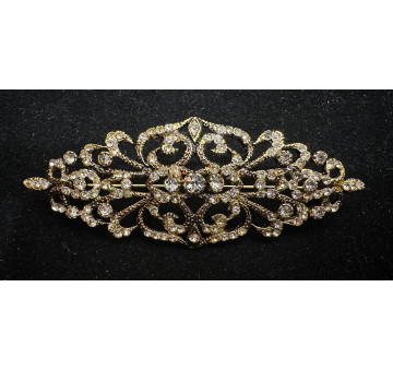 Broche mantilla rodio 2