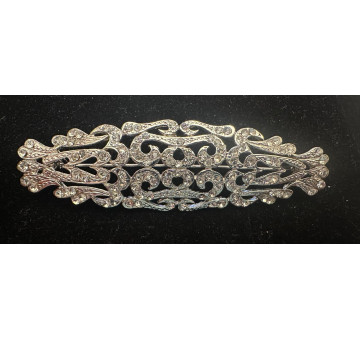Broche mantilla rodio 2