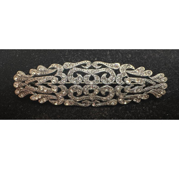 Broche mantilla rodio 2