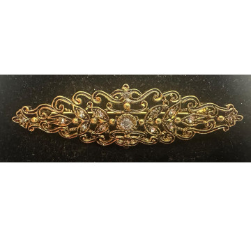 Broche mantilla rodio 2