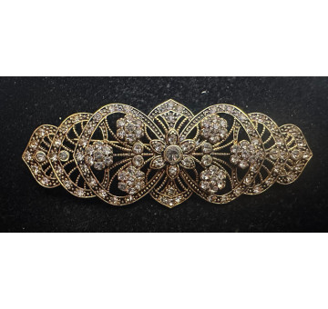Broche mantilla rodio 2