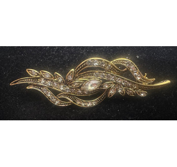 Broche mantilla rodio 2