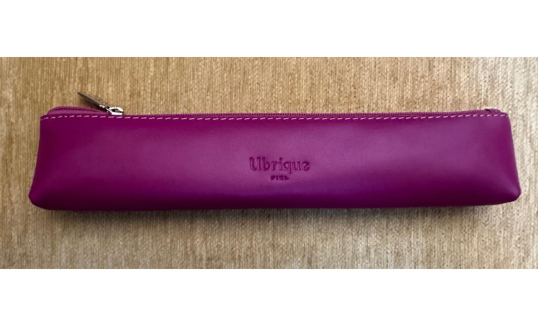 Funda abanico piel