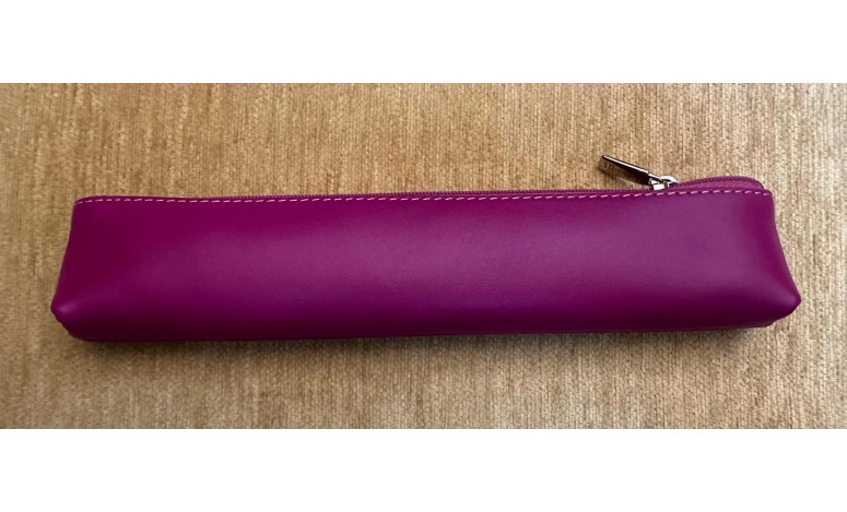 Funda abanico piel