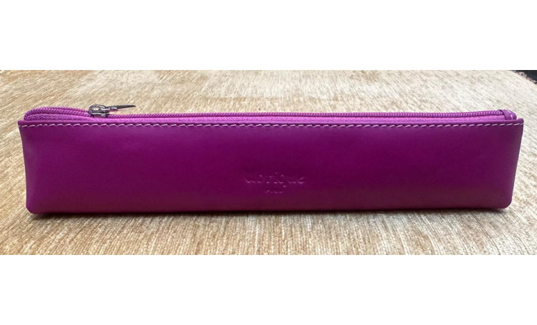 Funda abanico piel