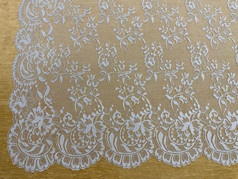 Mantilla máquina color perla 100*220