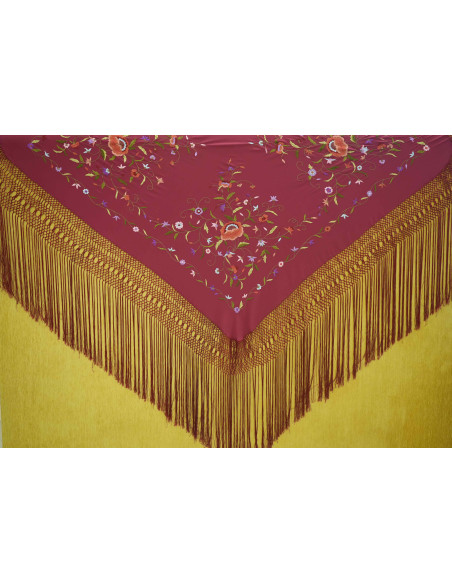Mantón mano seda 140cm