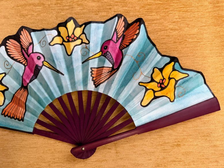 Abanico colibrís