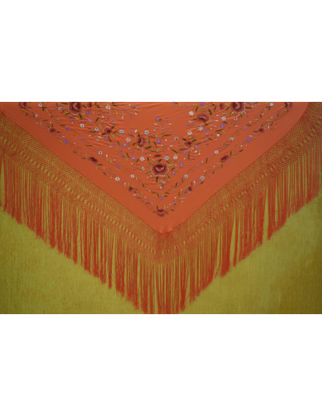 Mantón mano seda 140cm