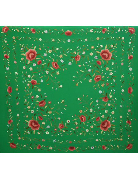 Mantón mano seda 140cm