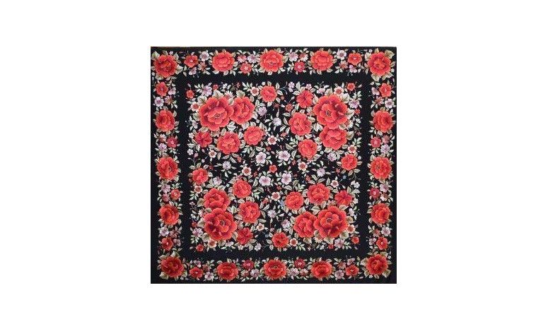 Mantón mano seda 140cm
