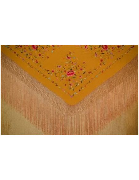Mantón mano seda 140cm