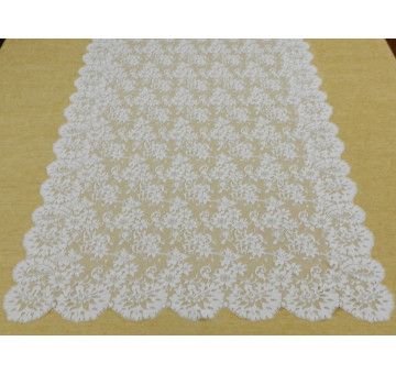 Mantilla bordada a máquina 100*220 2