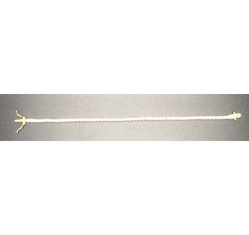 Pulsera fina dorada con circonitas redondas 2