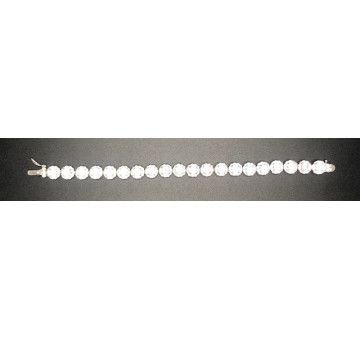 Pulsera plata 20 chatones