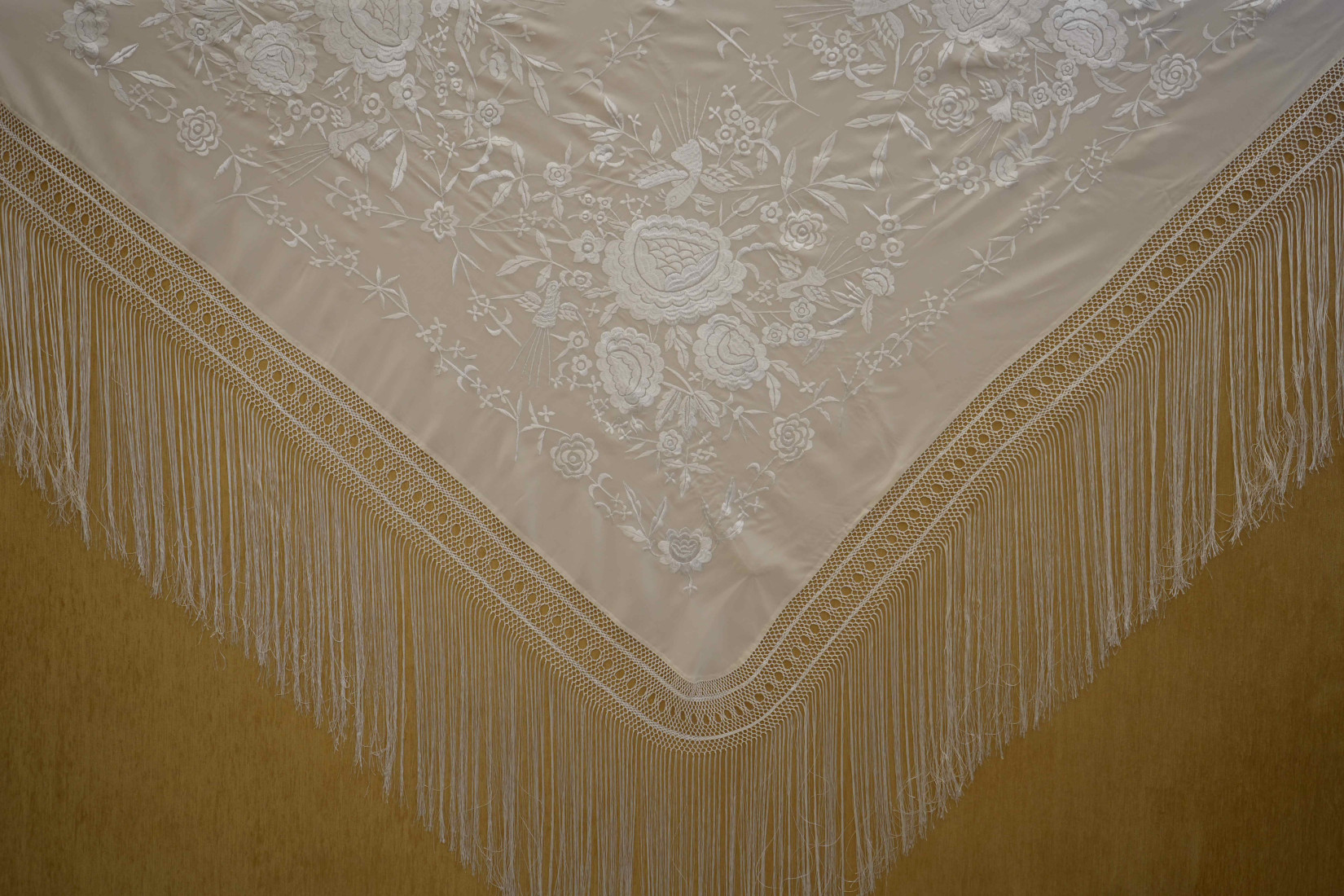 Mantón máquina crespón 150cm