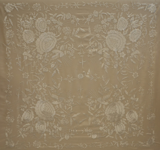 Mantón máquina crespón 150cm