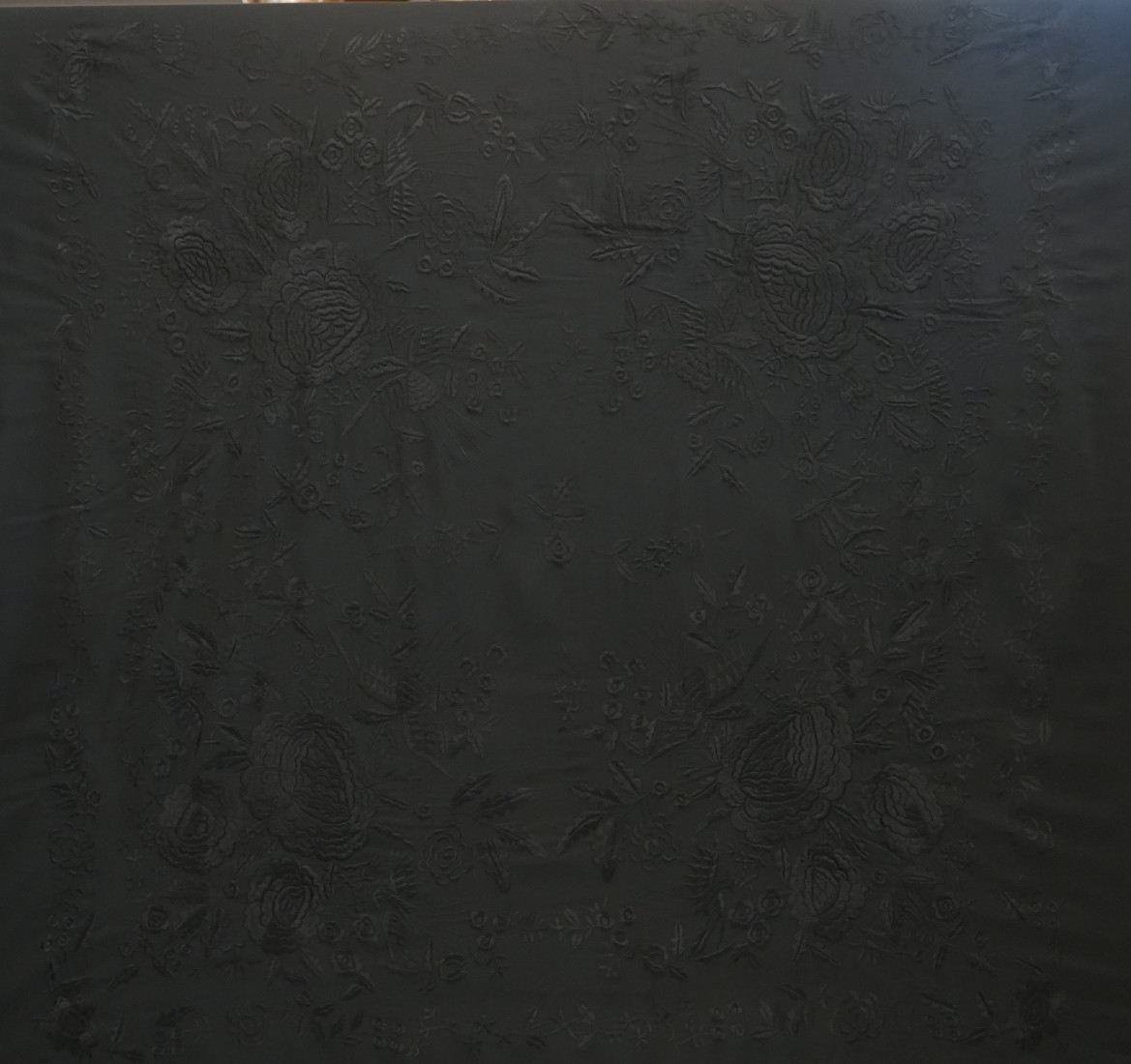 Mantón máquina crespón 150cm