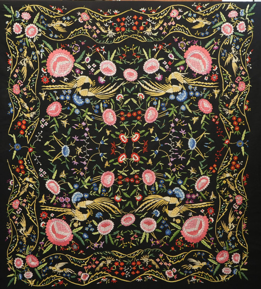 Mantón mano crespón 150cm