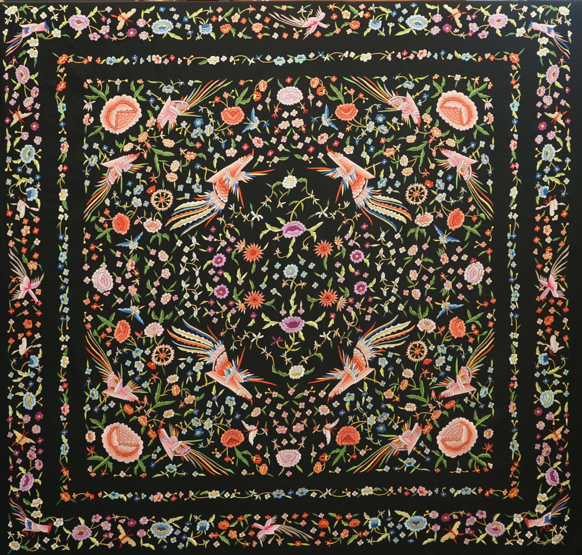 Mantón mano crespón 160cm