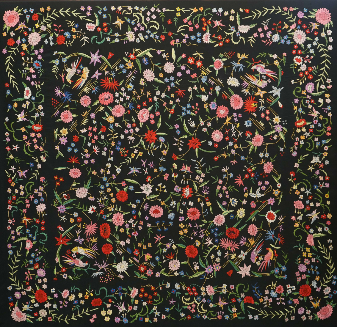 Mantón mano crespón 150cm