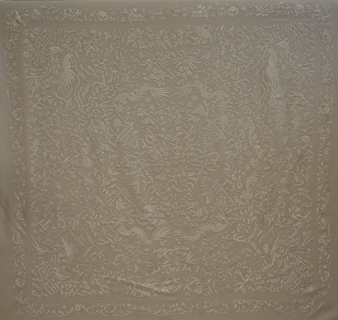 Mantón mano crespón 160cm