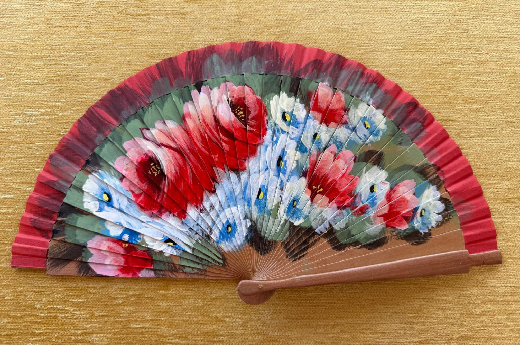 Abanico flores