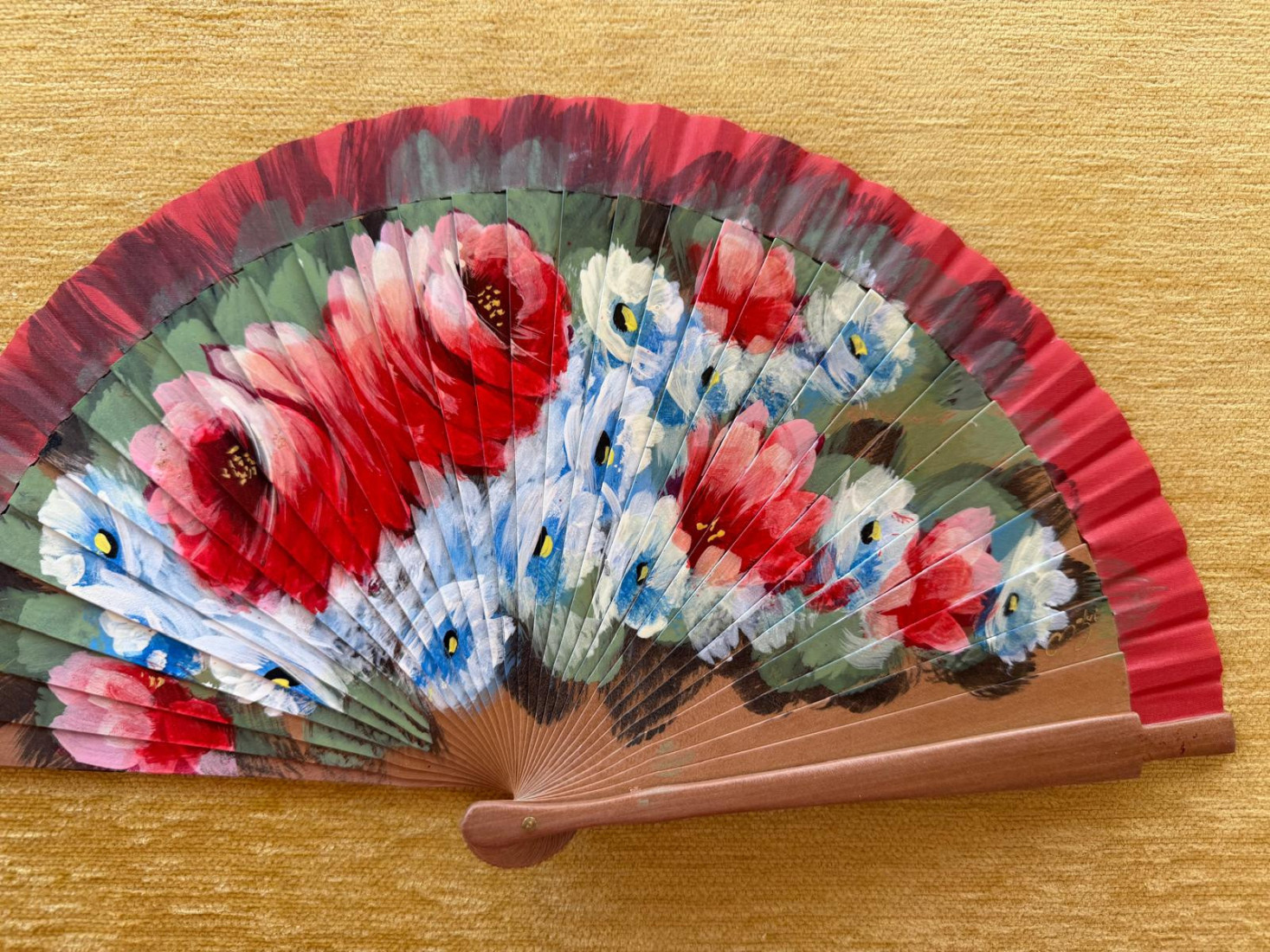 Abanico flores