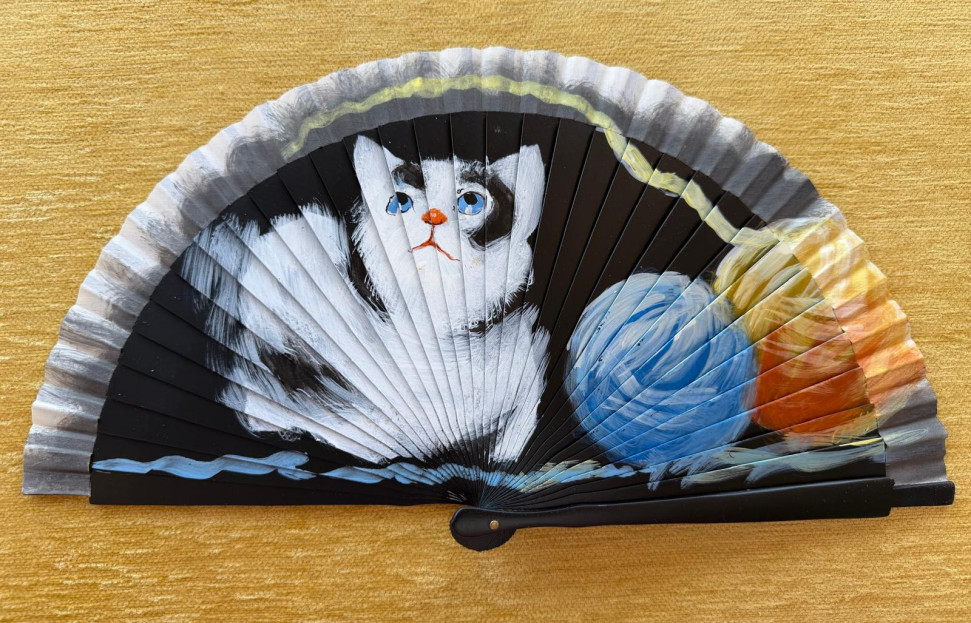 Abanico gato peral